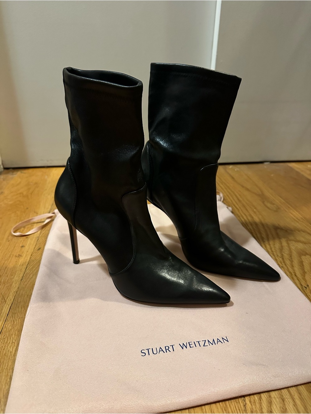 Stuart Weitzman Power Bootie 100